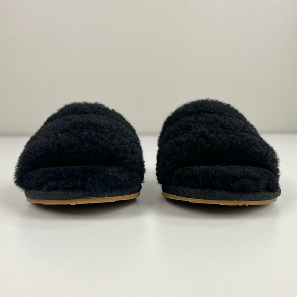 UGG Toddler Fluff Yeah Slides Sheepskin Slipper Sandals Size 6 Unisex Furry - Picture 4 of 10